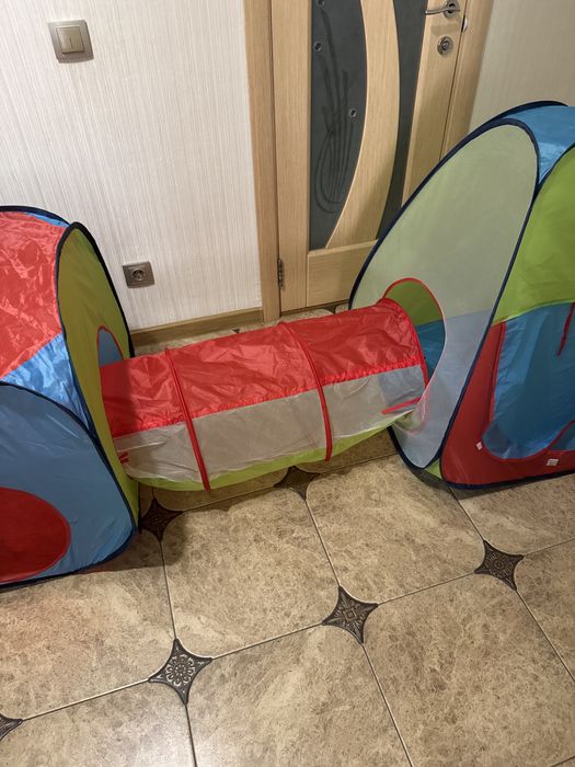 Палатка дитяча з тунелем