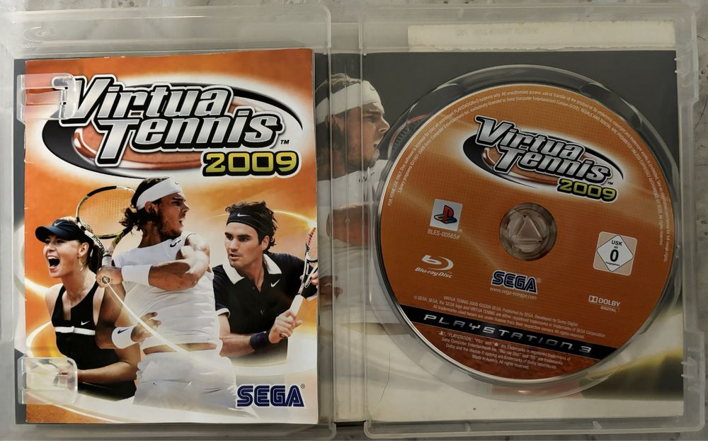 Jogo Virtual Tennis 2009 ps3