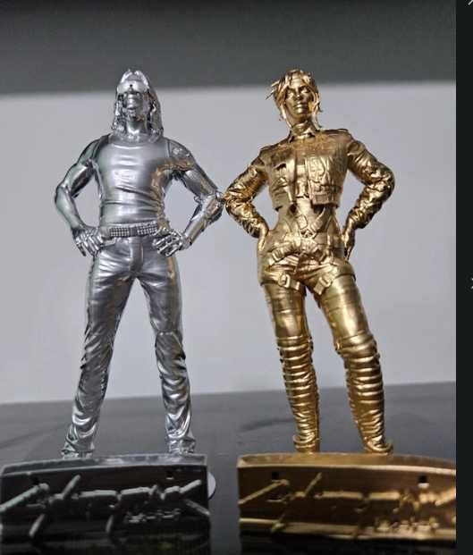 Panam johnny silverhand cyberpunk 2077 figurki prezent ornament