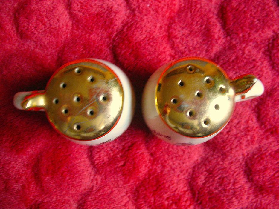 Sól i pieprz - Porcelana - stare kufle Bawaria - 6 x 6,5 x 5 cm okaz