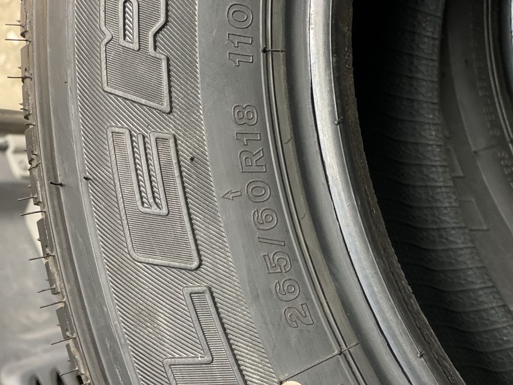 Літні шини 265 60 R18 Bridgestone 2022 літня гума летняя резина шины