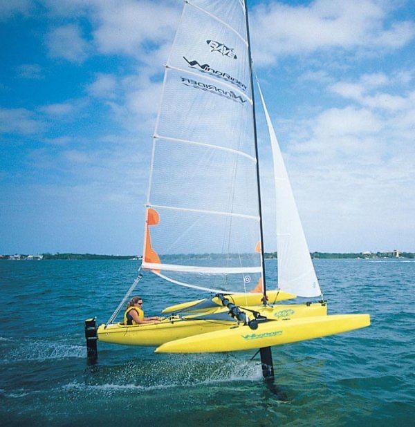 WaveRider Rave Hydroplan - Trimaran