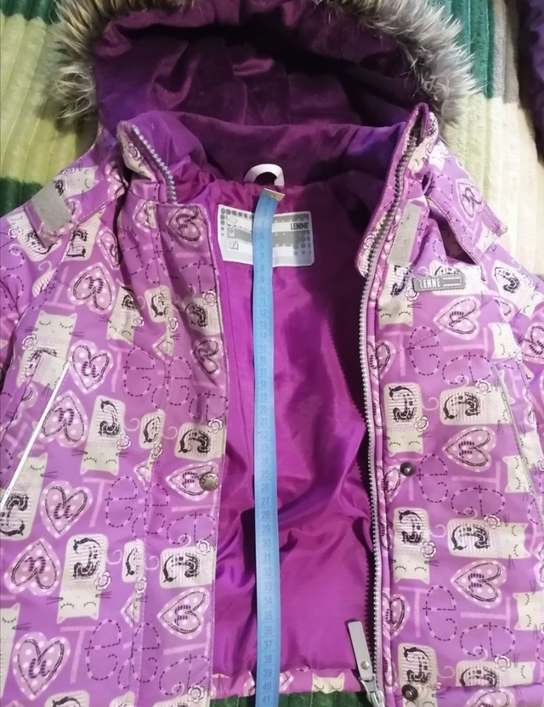 LENNE 92 +6 Зимовий комплект комбинезон куртка, вік 2-3 роки