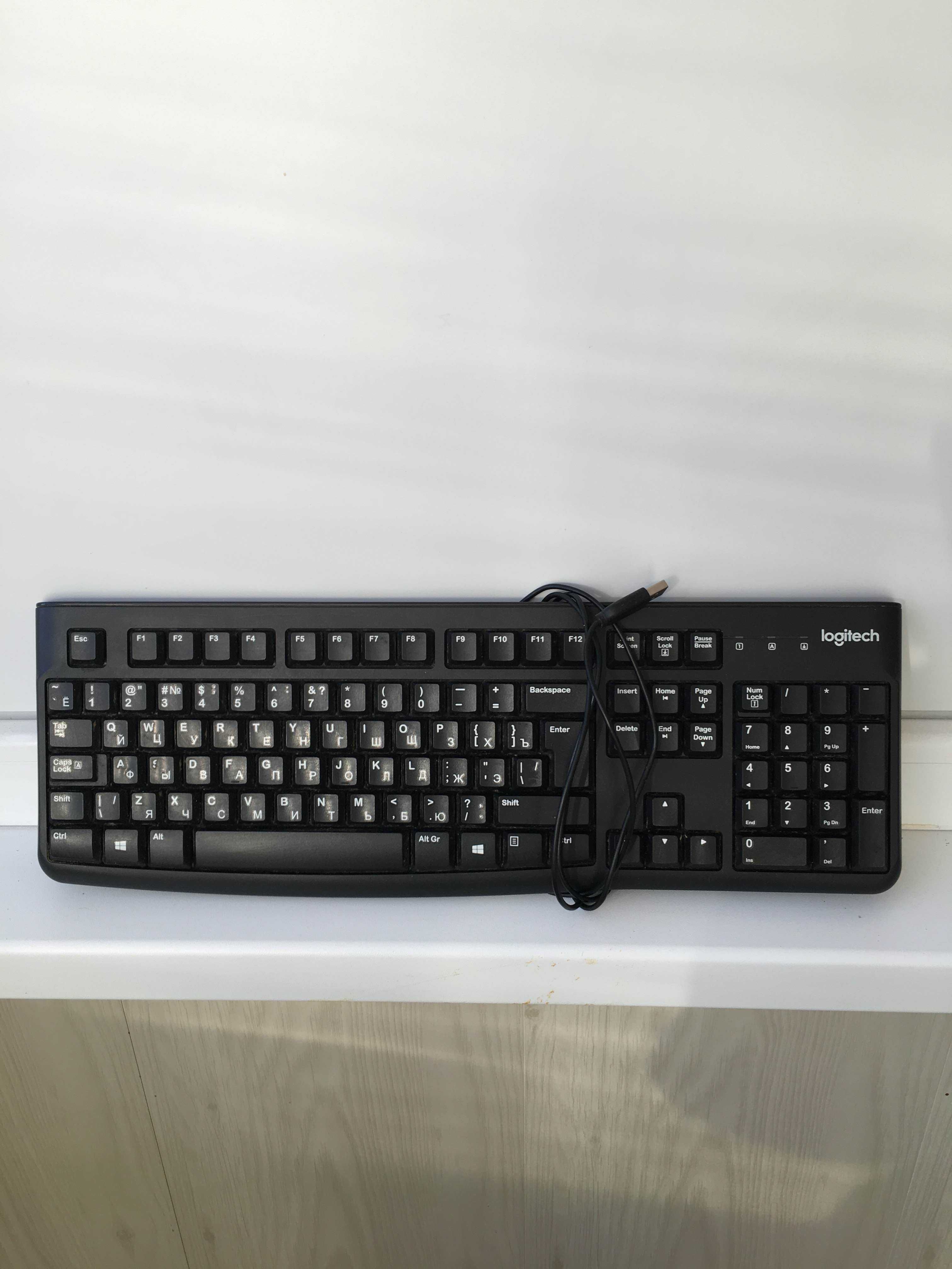 Клавiатура Logitech K120