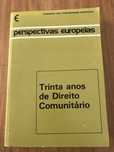 Livro Trinta Anos de Direito Comunitário