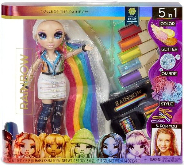 Rainbow High Стильная Прическа Амайя Рейн студи 569329 Стильна зачіска