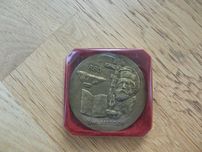 Medal z 2005 - Sw. Metody, Bazylika Mniejsza Wyślica - METAL BRĄZ
