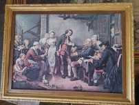 Quadro "L'Accordée de Village"de Jean-Baptiste Greuze