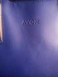 Mala Azul de senhora Avon