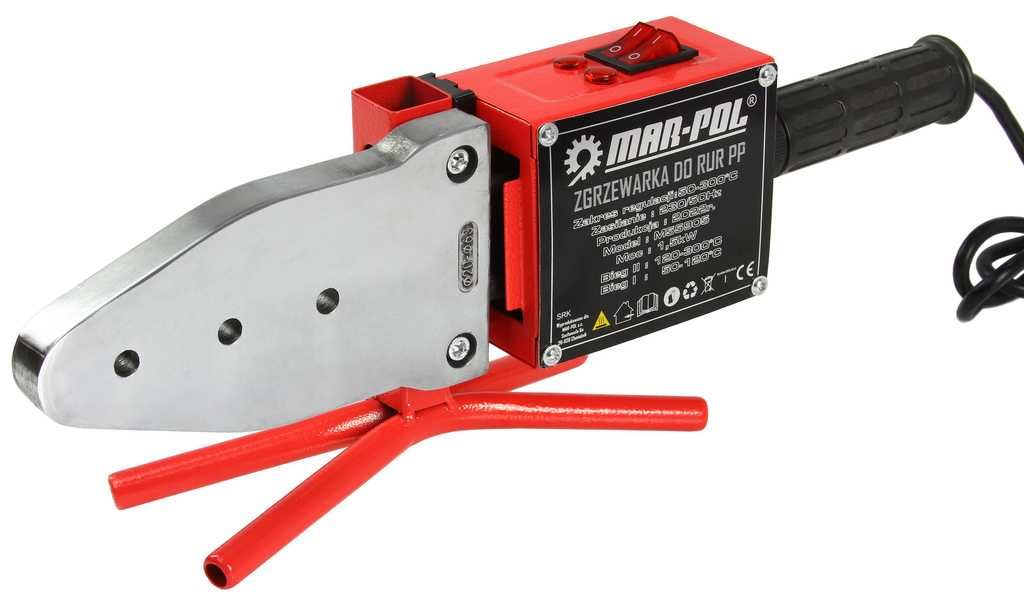 Zgrzewarka do rur kształtek pcv pp matryce polifuzyjna 2700W