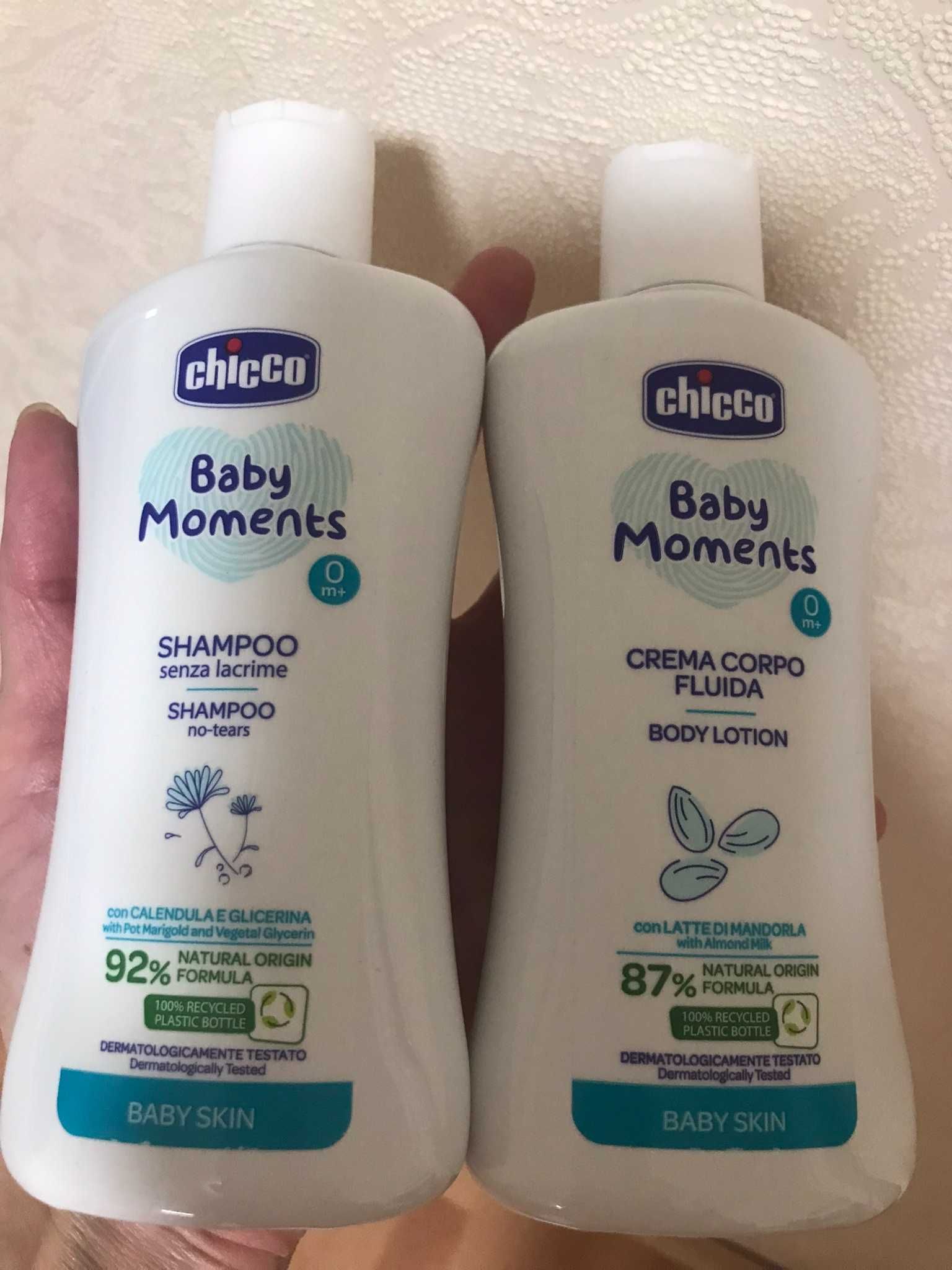 Chicco Baby Moments Shampoo Lotion силиконовая соска пустышка 0-6мес