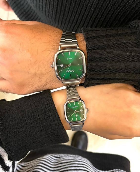 Часы Касио мужские и женские наручные парные часы Casio в коробке