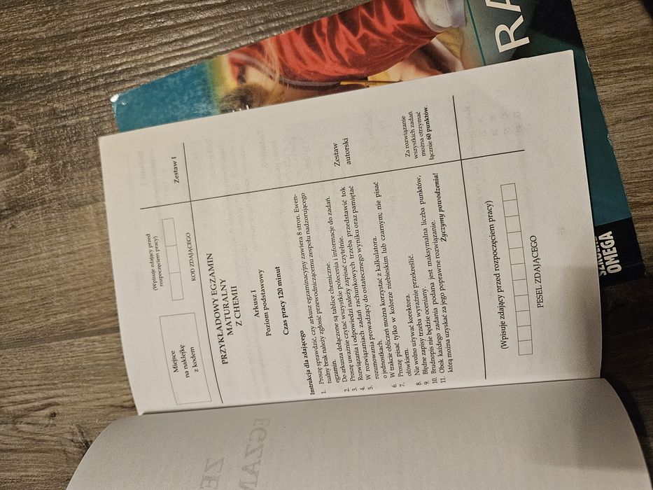 Książki do matury z Chemii