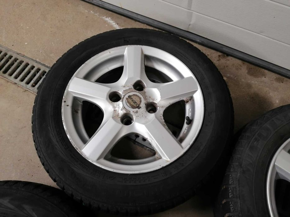 Felgi ENZO 14'' KBA 45714 z oponami zimowymi 4 szt.