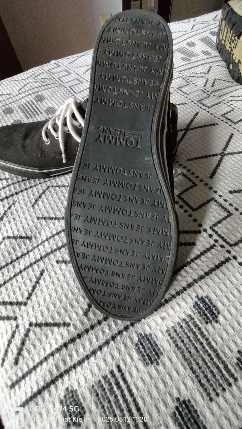 Buty tenisówki Tommy Jeans czarne