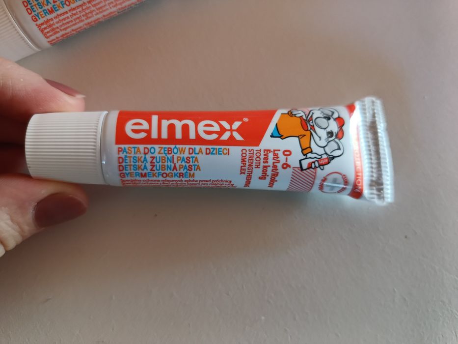 Pasta elmex dla dzieci 0-6, 10sztuk