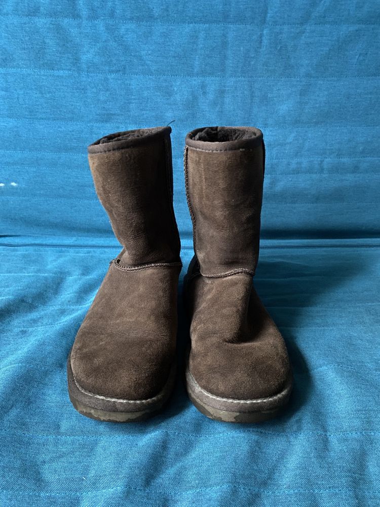 UGG brązowe, skóra zamsz, 37