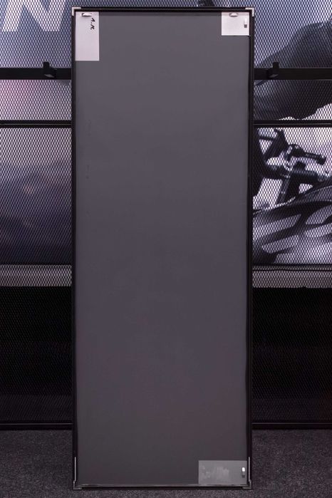 Trzy lustra lustro 160 x 50/60 cm w czarnej wąskiej ramie 1 cm