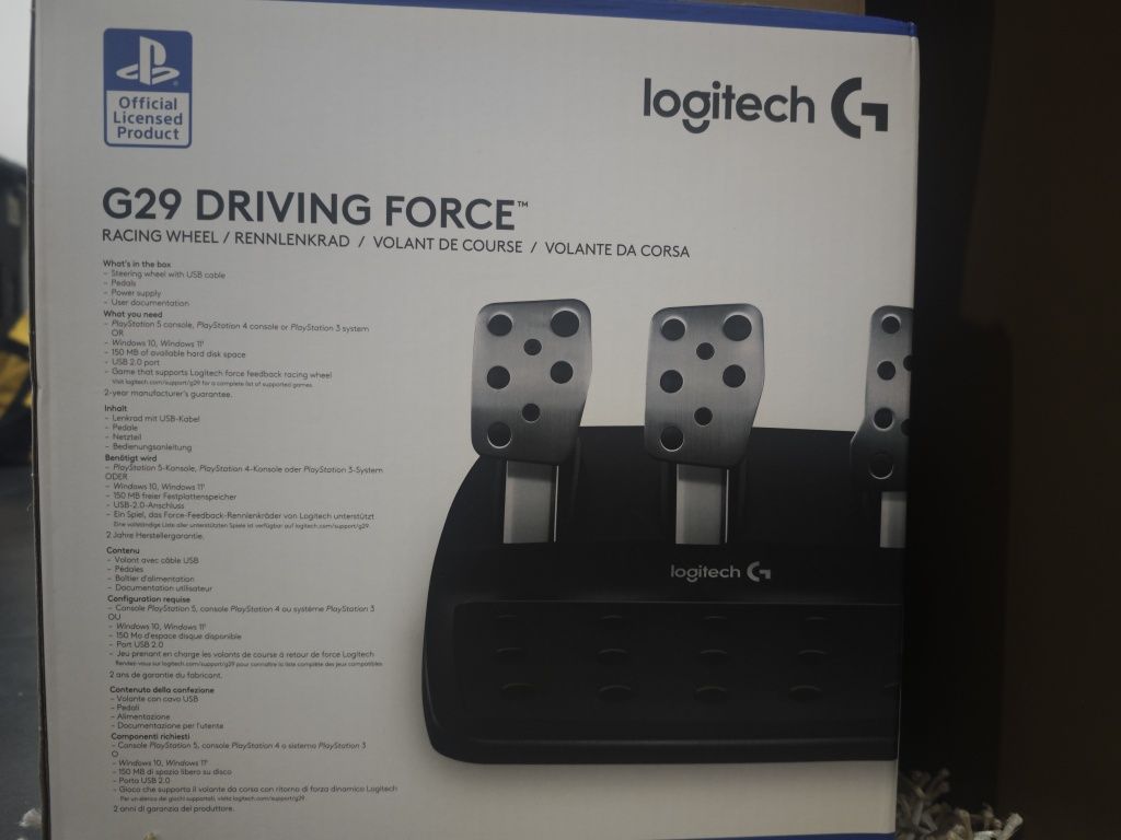 Volante Logitech G29 driving Force PC | PS5 | PS4 | PS3