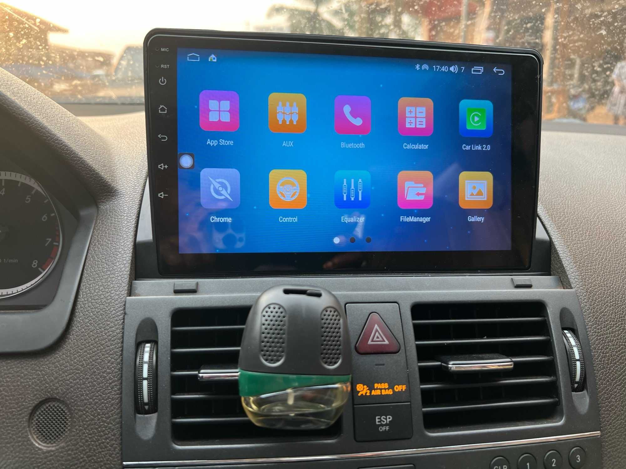 Rádio 2DIN 9" • Mercedes Classe C (W204) • Android C200 C220 [4+32GB]