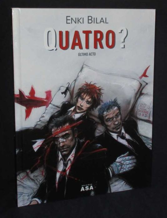 Livro BD Quatro? Último Acto Enki Bilal Asa CD