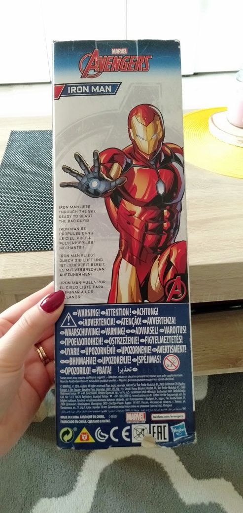 Iron Man Avengers figurka zabawka