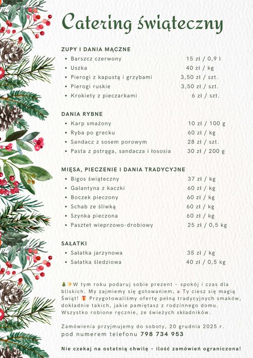 Catering świąteczny