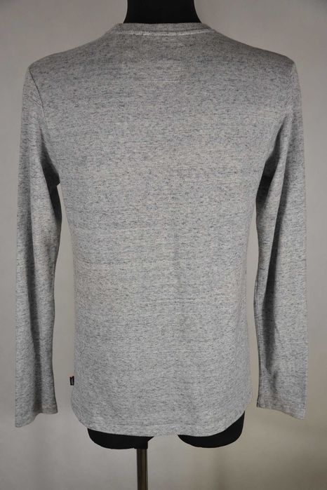 SuperDry Real Koszulka Męska Długi Rękaw M Oryginalna Super Stan