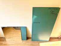 Lustra lustro srebrne 4mm 127 x 63 cm (5 szt) oraz 63 x 64 cm (5 szt)