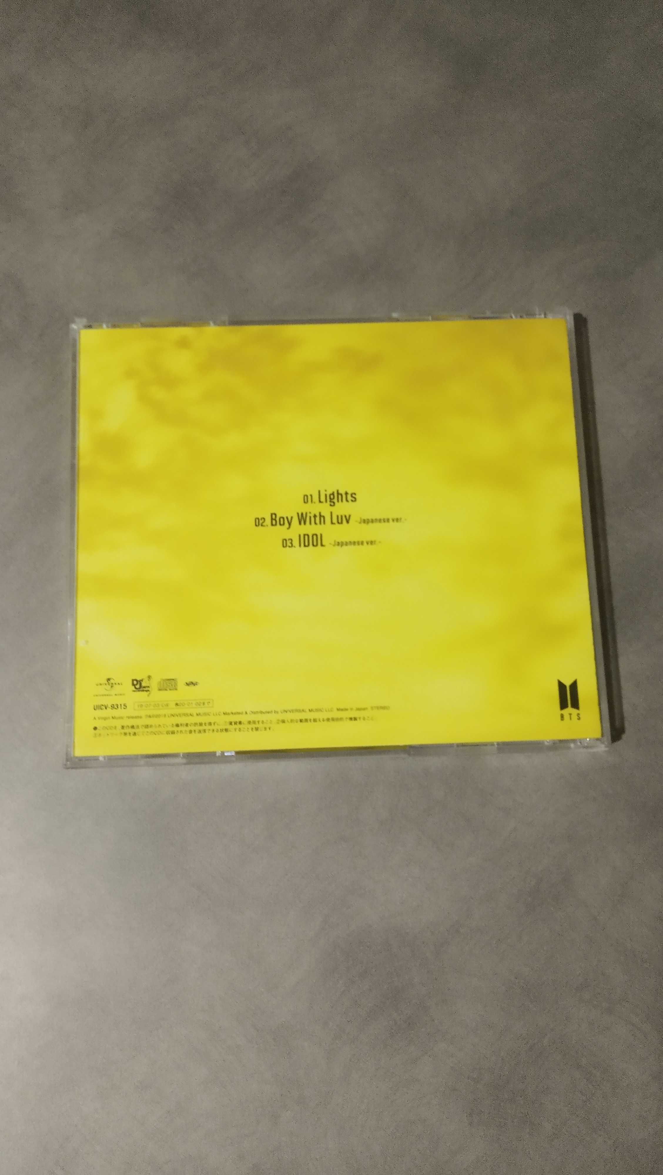 Płyta CD "BTS - LIGHTS / Boy With Luv"