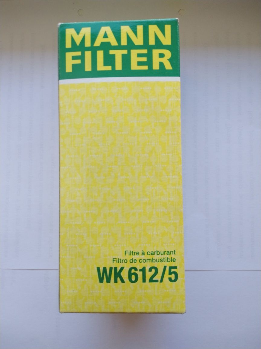Топливный фильтр ВАЗ, MANN-FILTER WK 612/5
