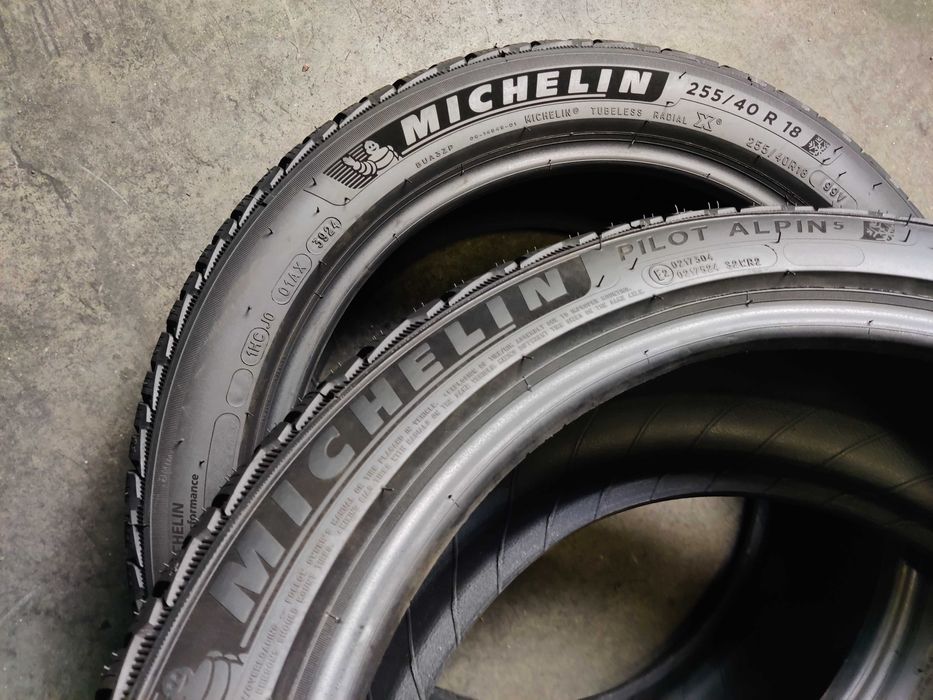 шини зимові Michelin Pilot Alpin5 R18 255 40-225 45 різноширокі
