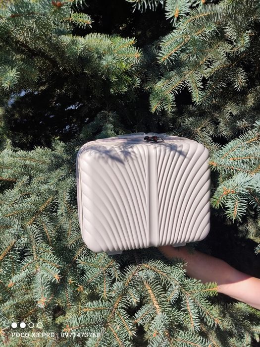 Валіза чемодан на 4 колеса поліпропілен Three birds M,S,XS