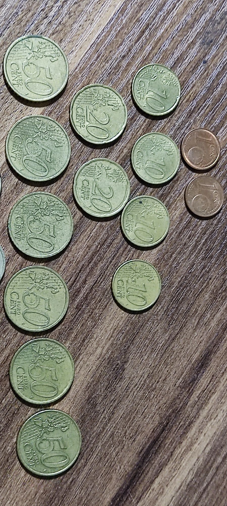 Монети євро центи