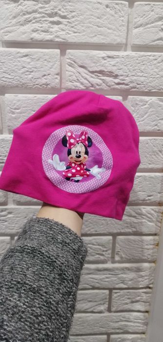 Bawełniana czapka z Myszką Minnie na 5-8 lat