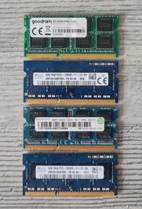 Pamięć DDR3 i DDR4, 4GB i 8GB laptop