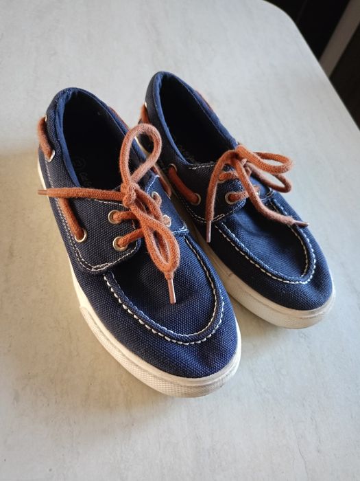 Mokasyny chłopięce płócienne rozm.31