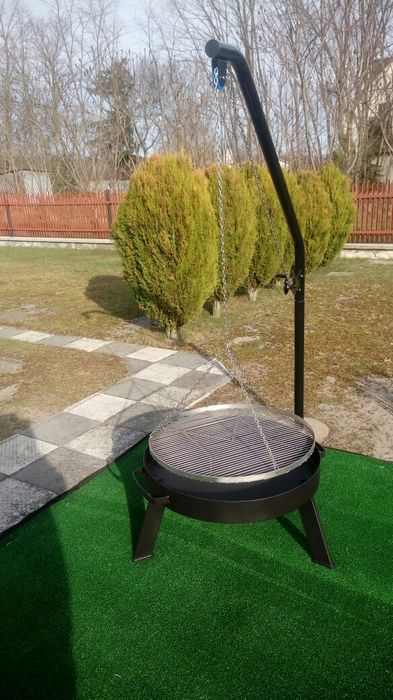 Grill żuraw palenisko ruszt