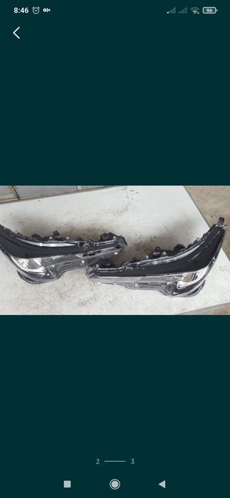 Lampa prawa i lewa Toyota Corolla E21 FULL LED