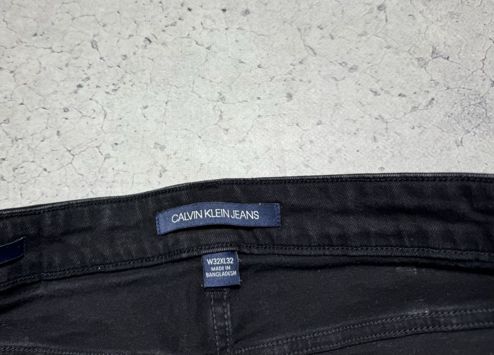 Черные Джинсы Calvin Klein 32x32 Оригинал Идеал