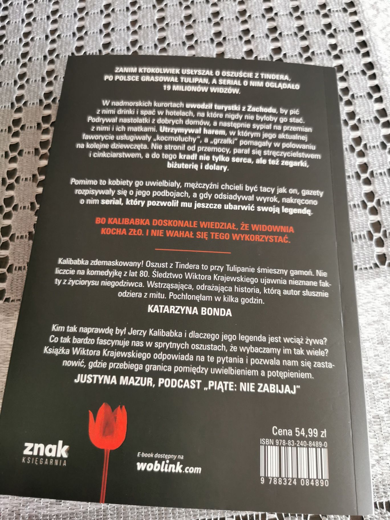 Książka W. Krajewski "Kalibabka. Historia największego uwodziciela PRL
