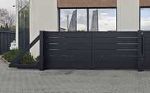 Brama ogrodzeniowa ALUMINIOWA przesuwna. Wymiar 4000x1500[mm], nowa