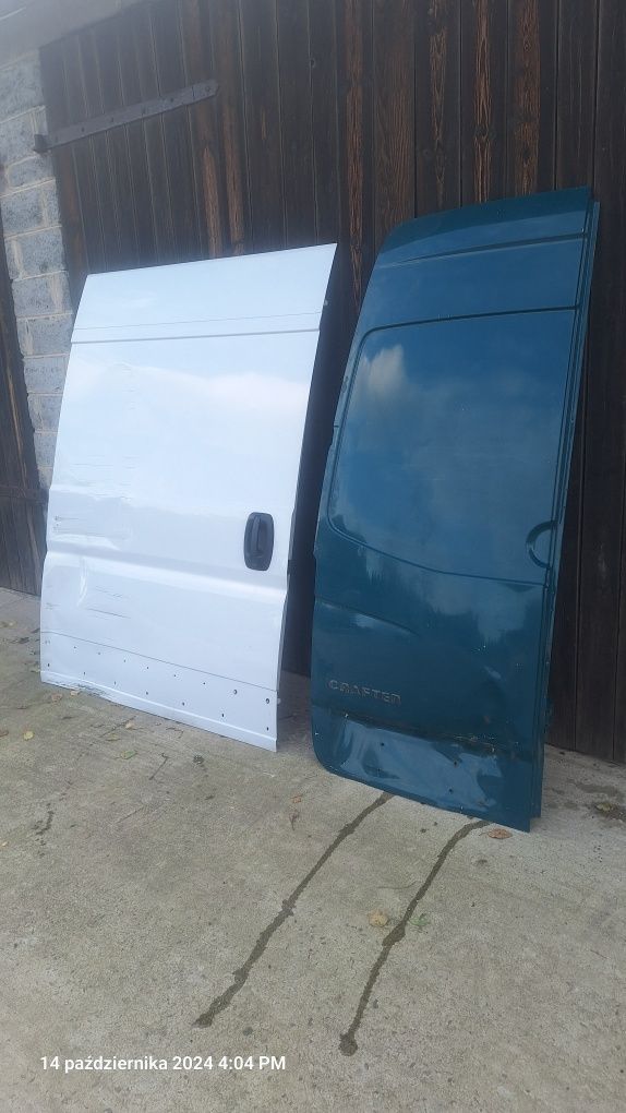 Drzwi boczne fiat ducato Lewe tył vw crafter