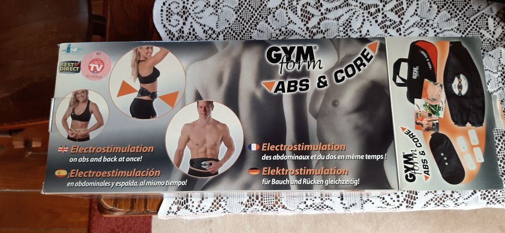 Cinto abs gym form/massagens