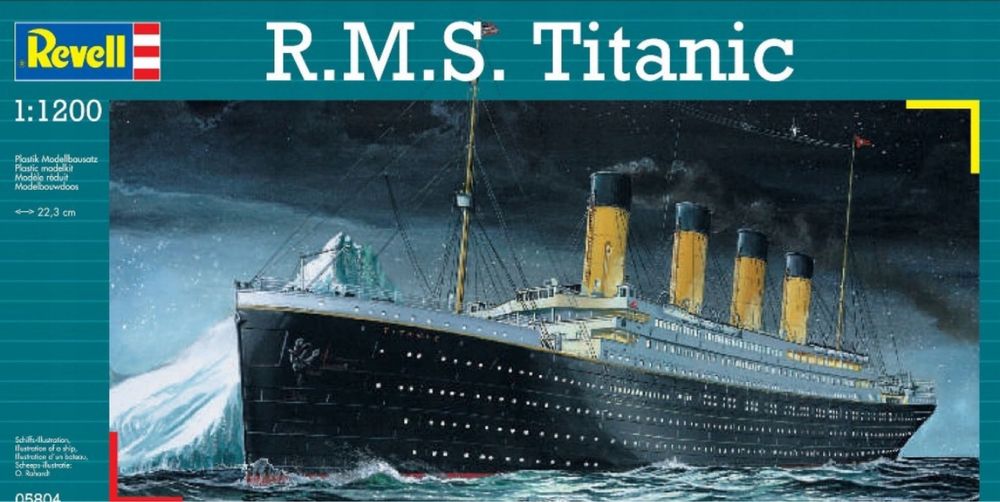 Model do sklejania Revell 05804 R.M.S Titanic 1:1200