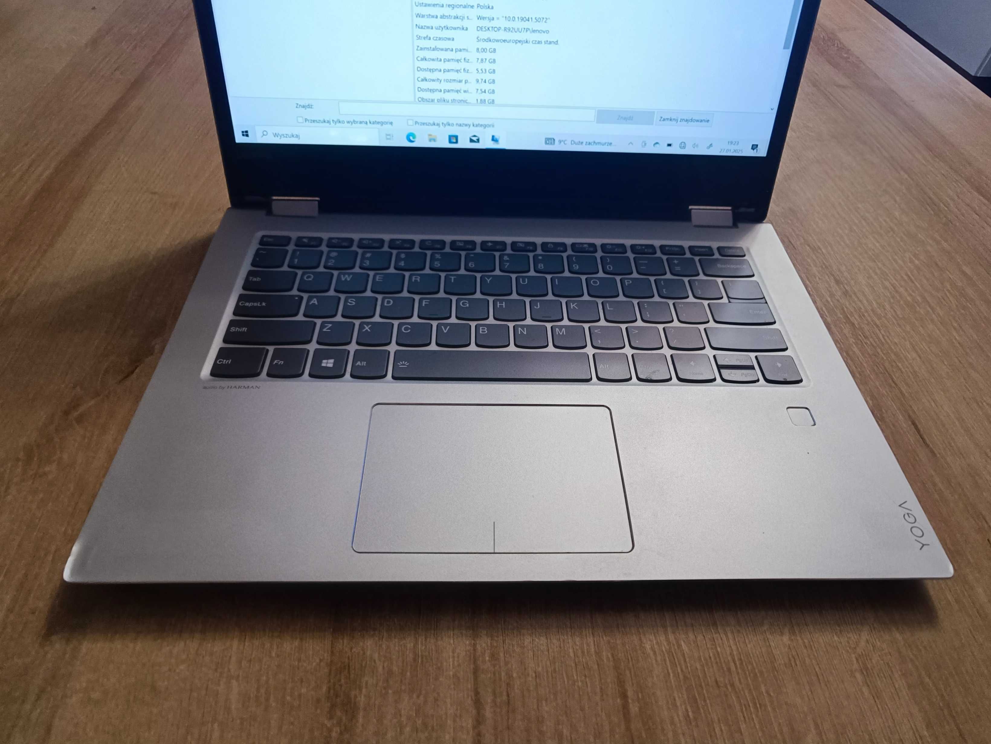 Lenovo YOGA 520-14IKB I3 8G 1T 10H