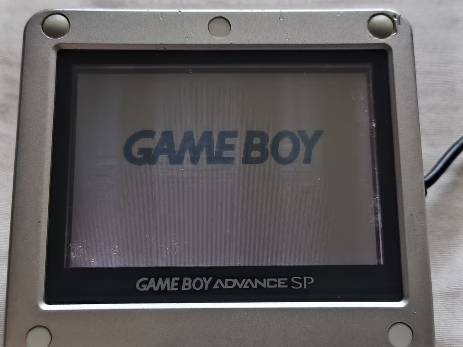 Gameboy Advance SP (001) Cinza