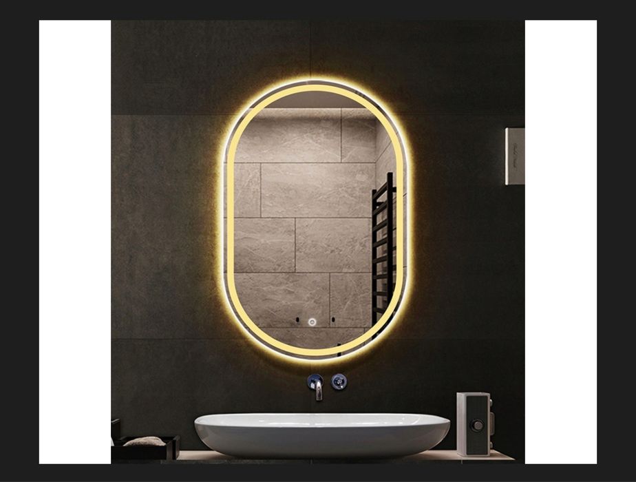 Podświetlane Lustro Led 80x60cm