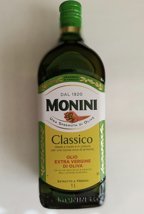 Олія оливкова Monini 1 літр, Італія імпорт