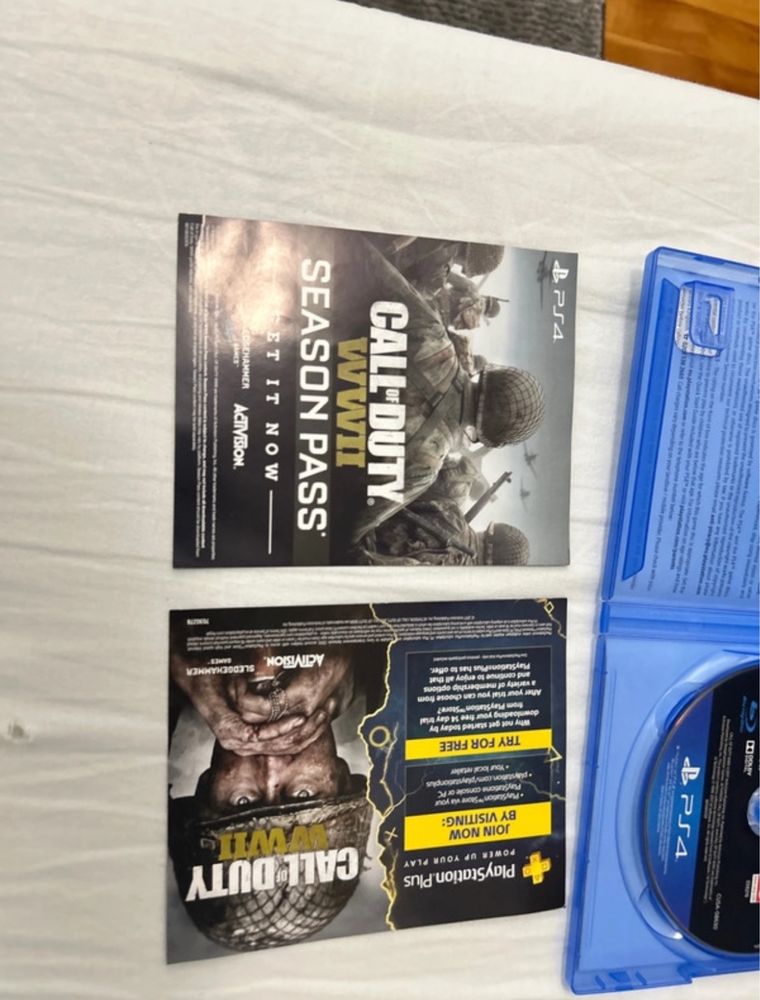 Sprzedam gre call of duty WW2